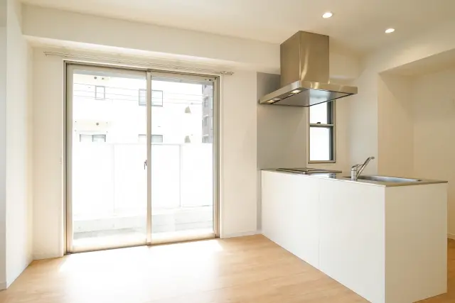 完成したキッチン