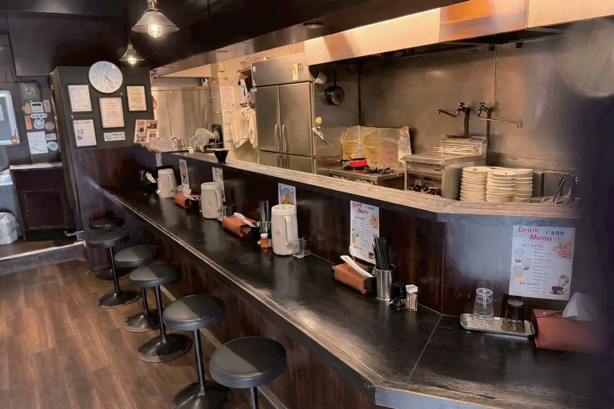 カウンター施工